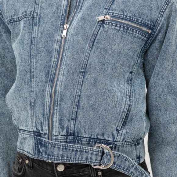 *1 LEFT*  - PRICE FIRM - Denim Jacket with Sherling Lining - Picture 6 of 9